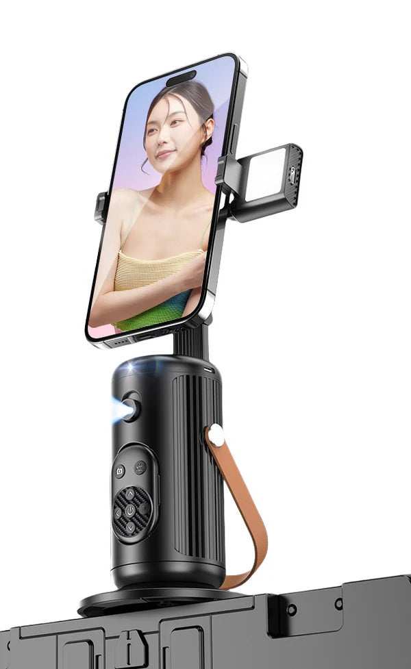 Q04 AI-Powered Anti-Shake 360° Face Tracking Gimbal Stabilizer